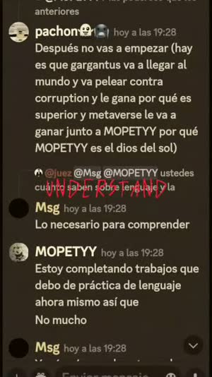 El debate de lore, dentro del video