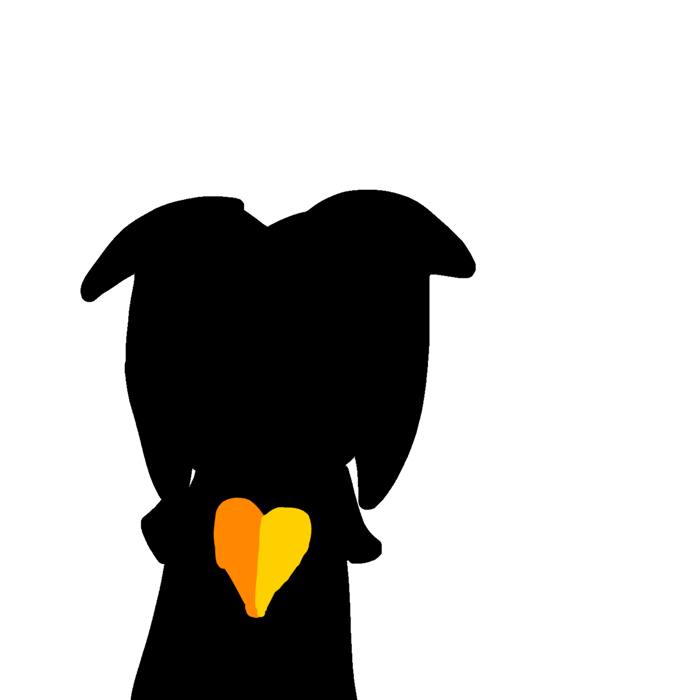 El del corazon naranja