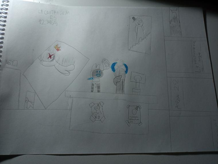 La página de storyboard