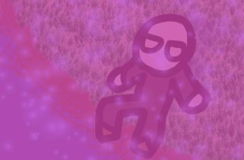 La misma figura en paleta rosa.