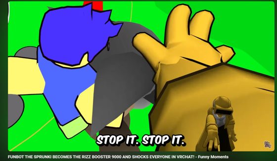 Captura de un video de Roblox con el texto «STOP IT. STOP IT.».