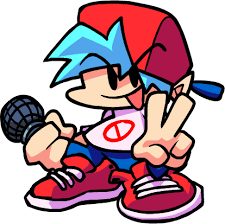Dibujo del Boyfriend de Friday Night Funkin.