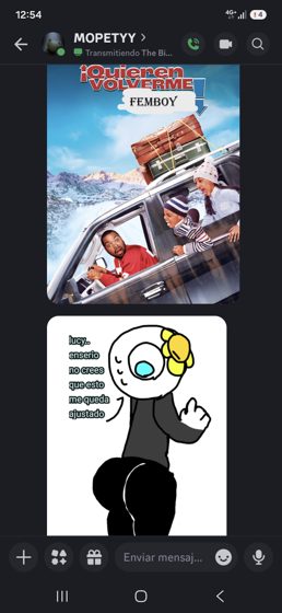 Captura de un chat con MOPETYY y dos imágenes adjuntas.