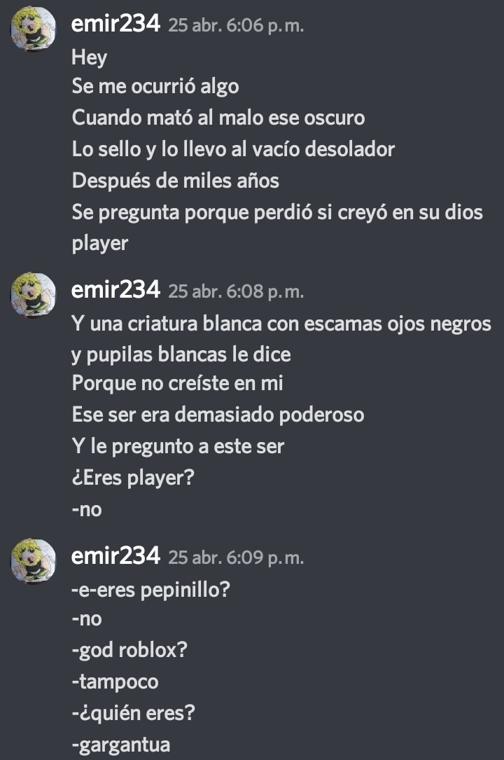 Los tres mensajes de MOPETYY, 25 de abril de 2022.